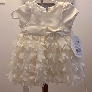 NWT cream American Princess Dress baby 6 months